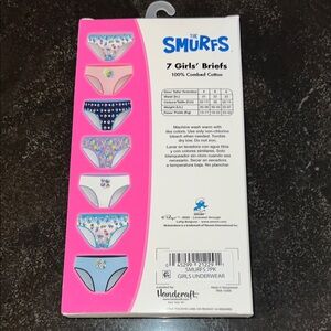 The Smurfs Girls' Briefs - 7 Pack